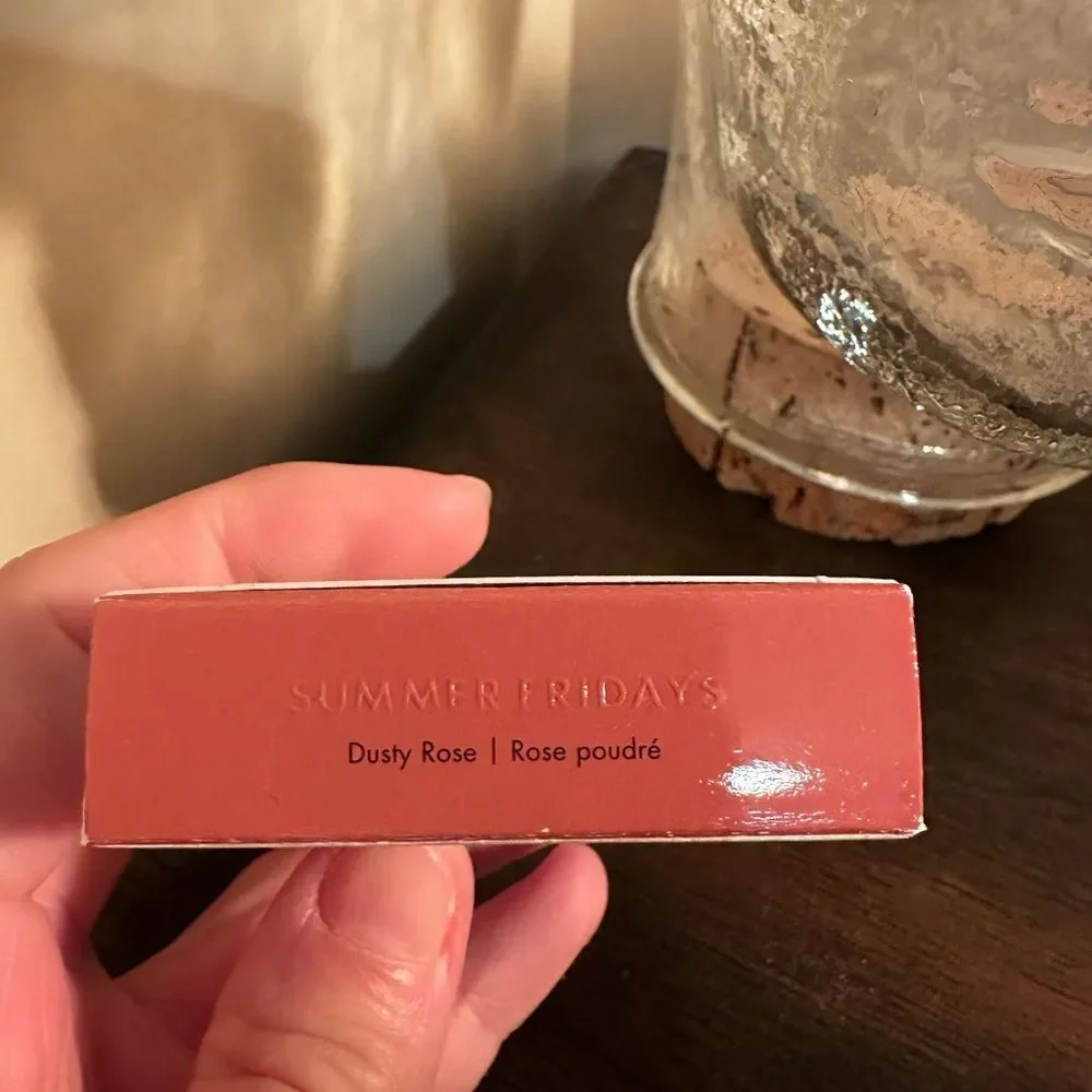 NEW Summer Fridays Blush Butter Balm Dusty Rose